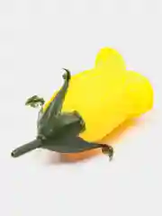 Желтый искусственный цветок, бутон розы