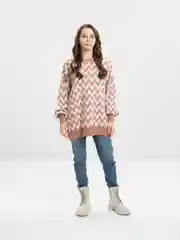 Бежевый свитер оверсайз oversize