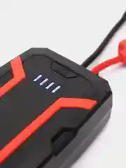 Красный пусковое зарядное устройство для автомобилей Jump Starter 12000 мач, пускач для авто