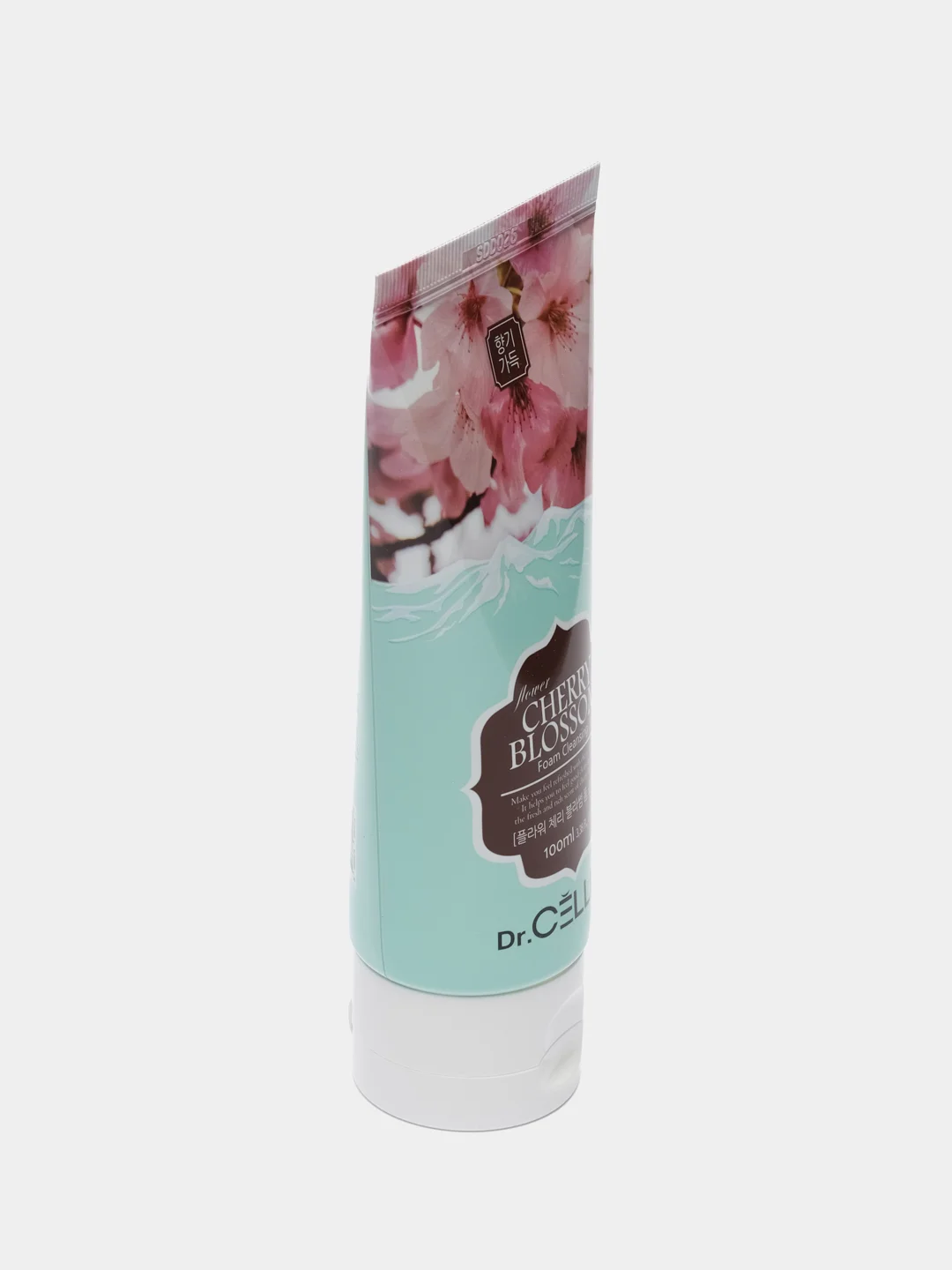 Пенка для умывания с экстрактом вишни Dr.CELLIO FLOWER CHERRY BLOSSOM, 100 мл