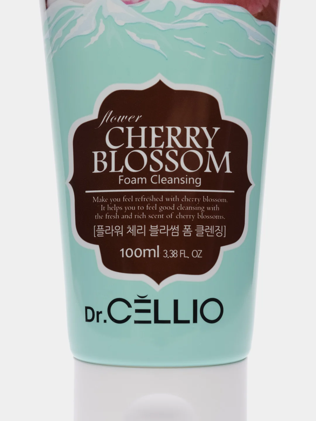 Пенка для умывания с экстрактом вишни Dr.CELLIO FLOWER CHERRY BLOSSOM, 100 мл