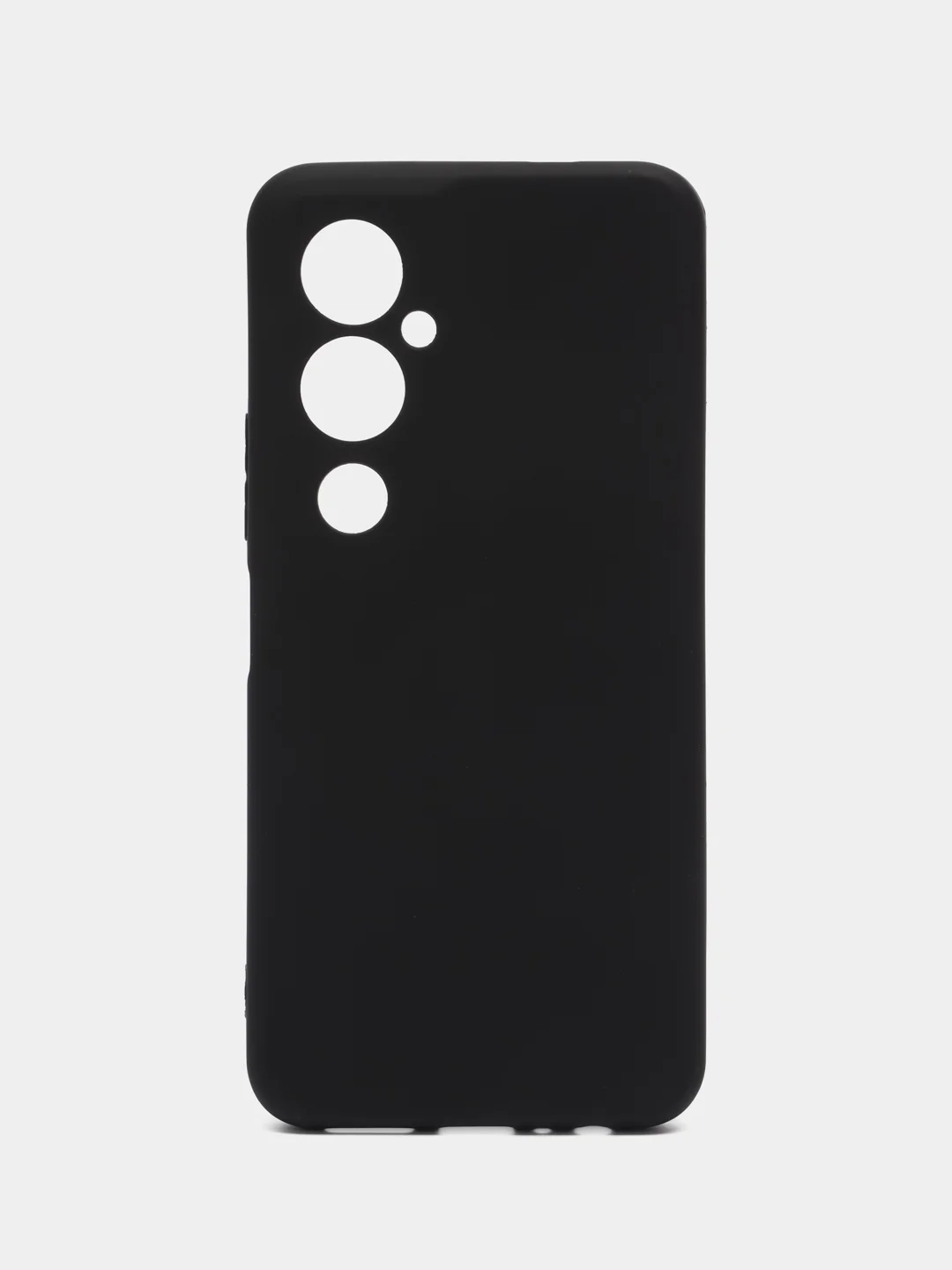 Черный чехол для Tecno POVA 4 PRO (Техно Пова 4 ПРО), прозрачный