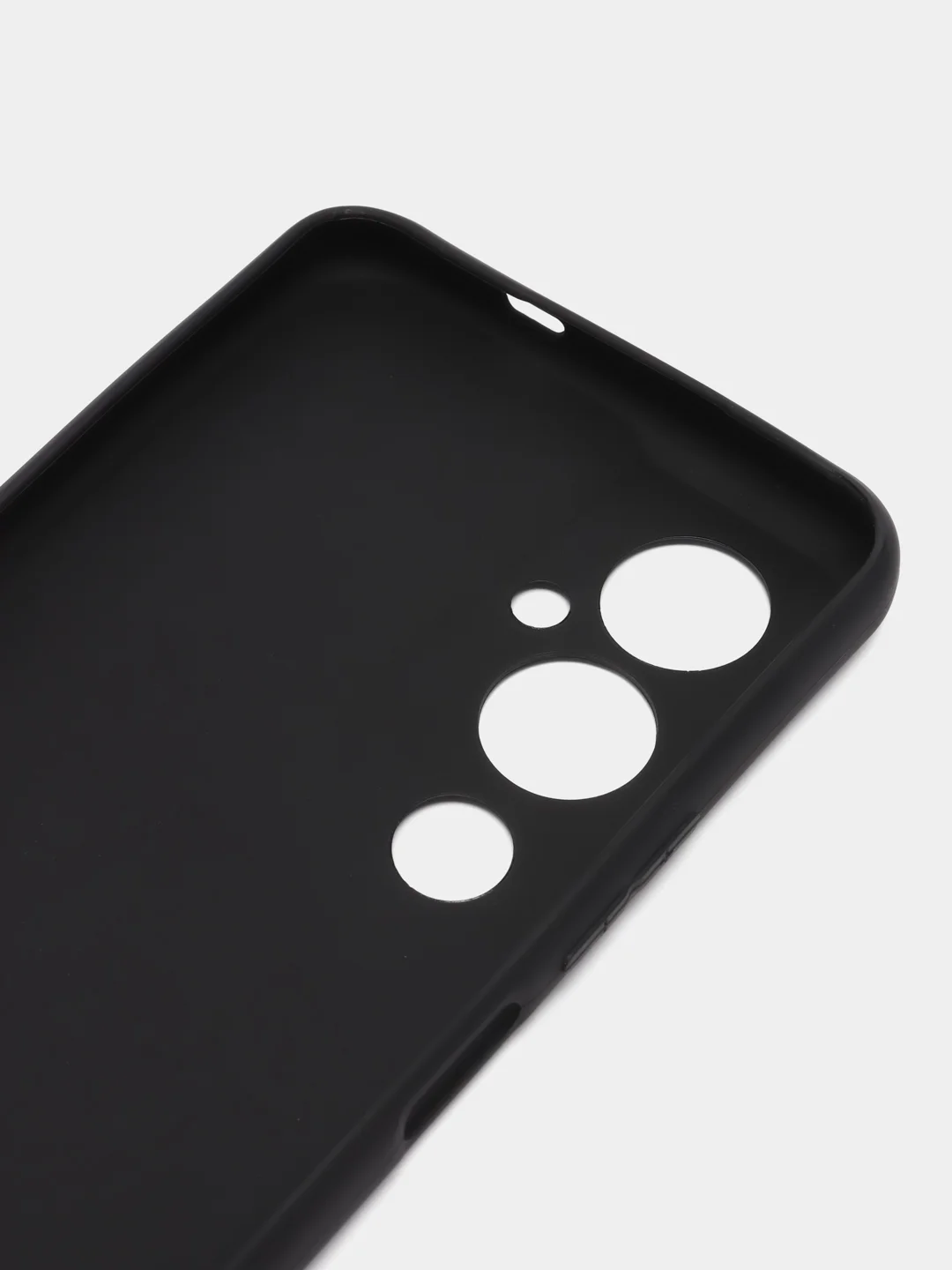 Черный чехол для Tecno POVA 4 PRO (Техно Пова 4 ПРО), прозрачный