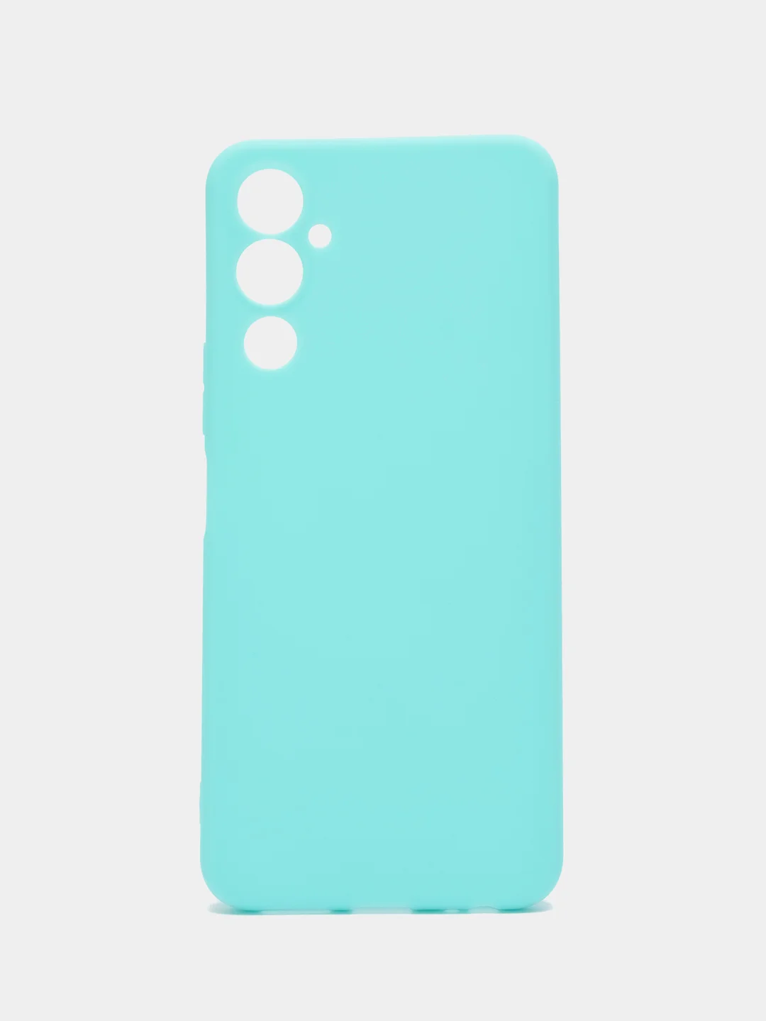 Бирюзовый чехол для Tecno POVA 4 (Техно Пова 4), силиконовый прозрачный