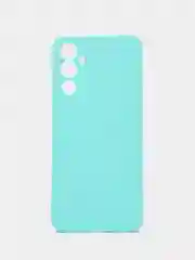Бирюзовый чехол для Tecno POVA 4 (Техно Пова 4), силиконовый прозрачный