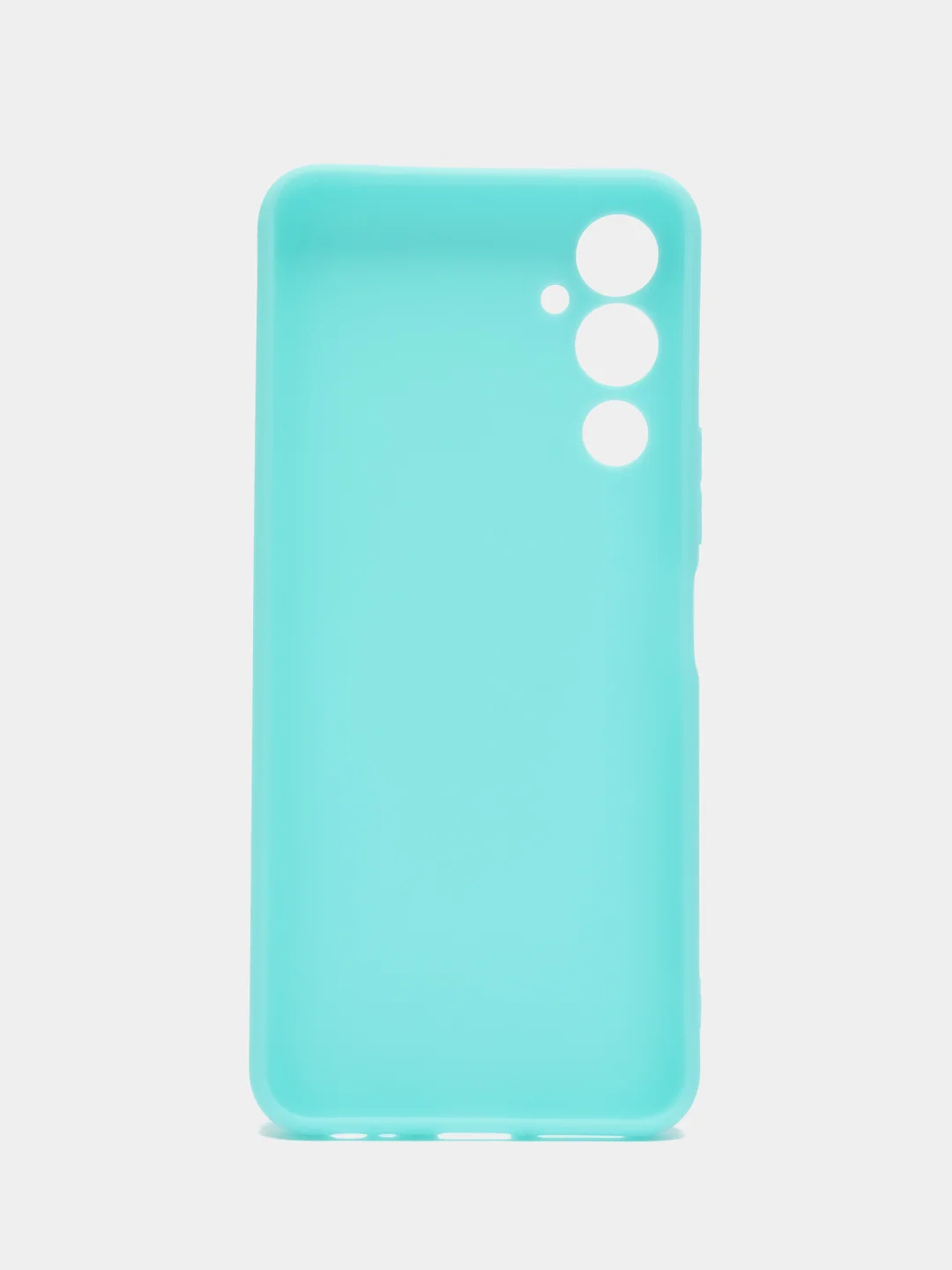 Бирюзовый чехол для Tecno POVA 4 (Техно Пова 4), силиконовый прозрачный
