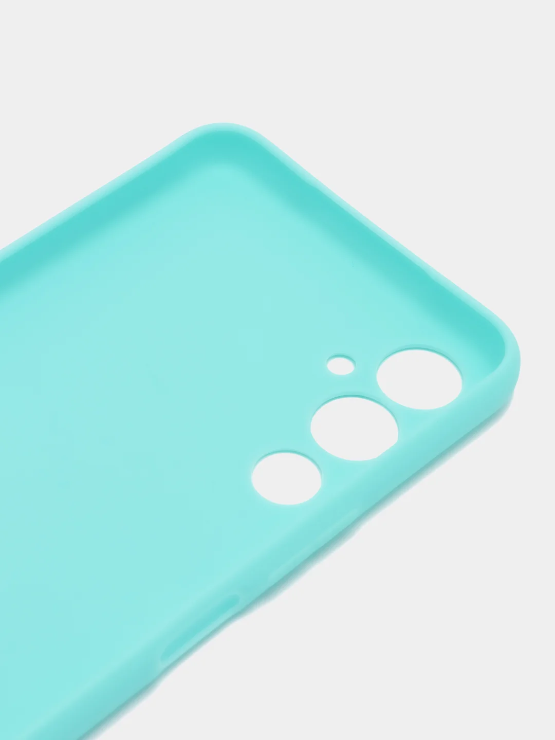 Бирюзовый чехол для Tecno POVA 4 (Техно Пова 4), силиконовый прозрачный