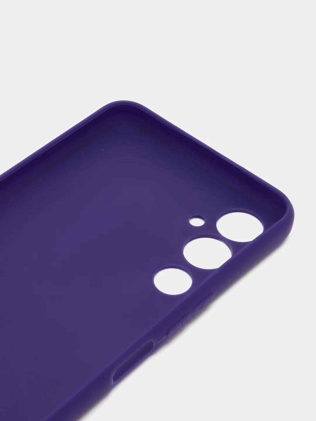 Темно-синий чехол для Tecno POVA 4 (Техно Пова 4), силиконовый прозрачный