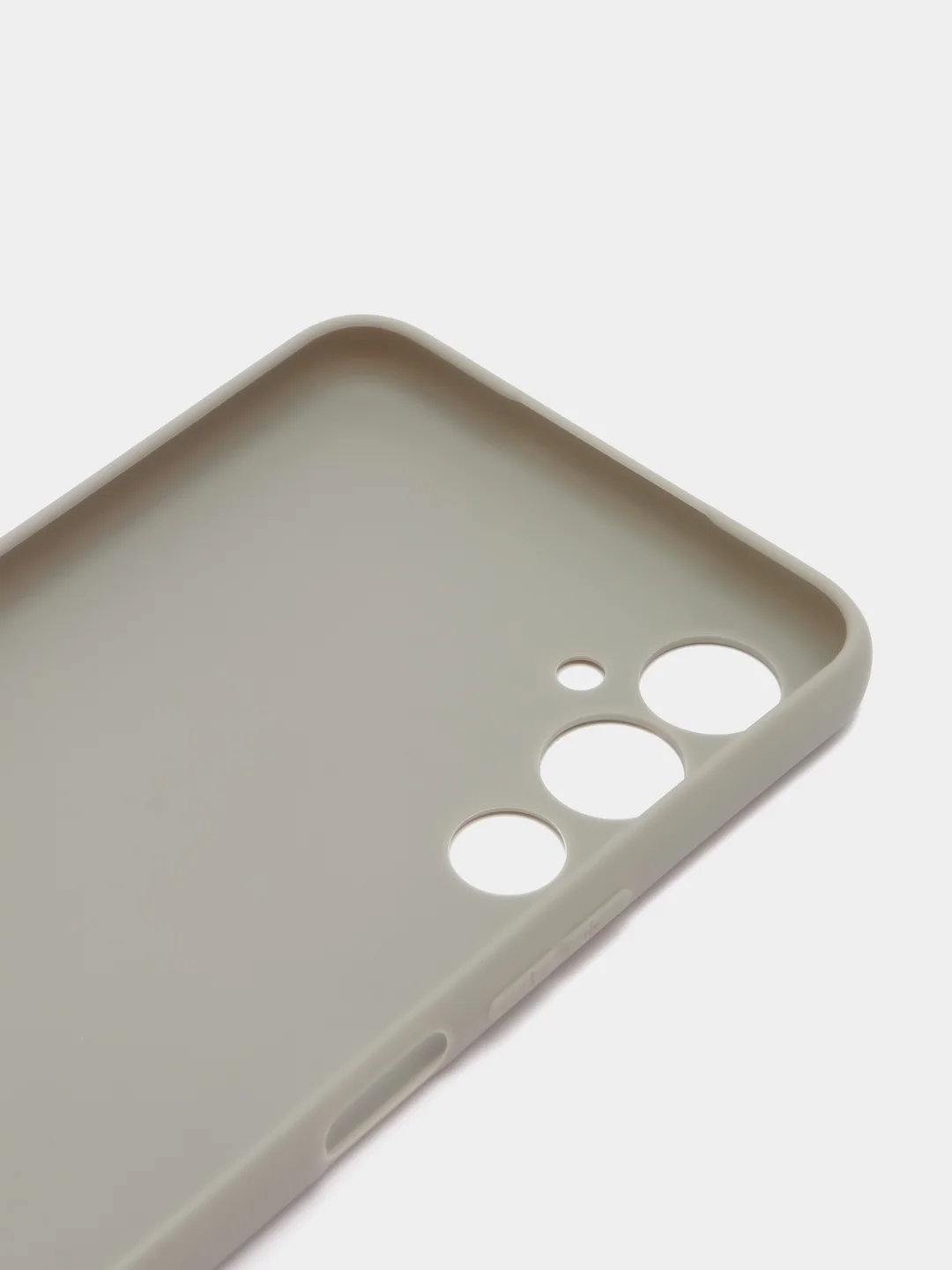 Серый чехол для Tecno POVA 4 (Техно Пова 4), силиконовый прозрачный