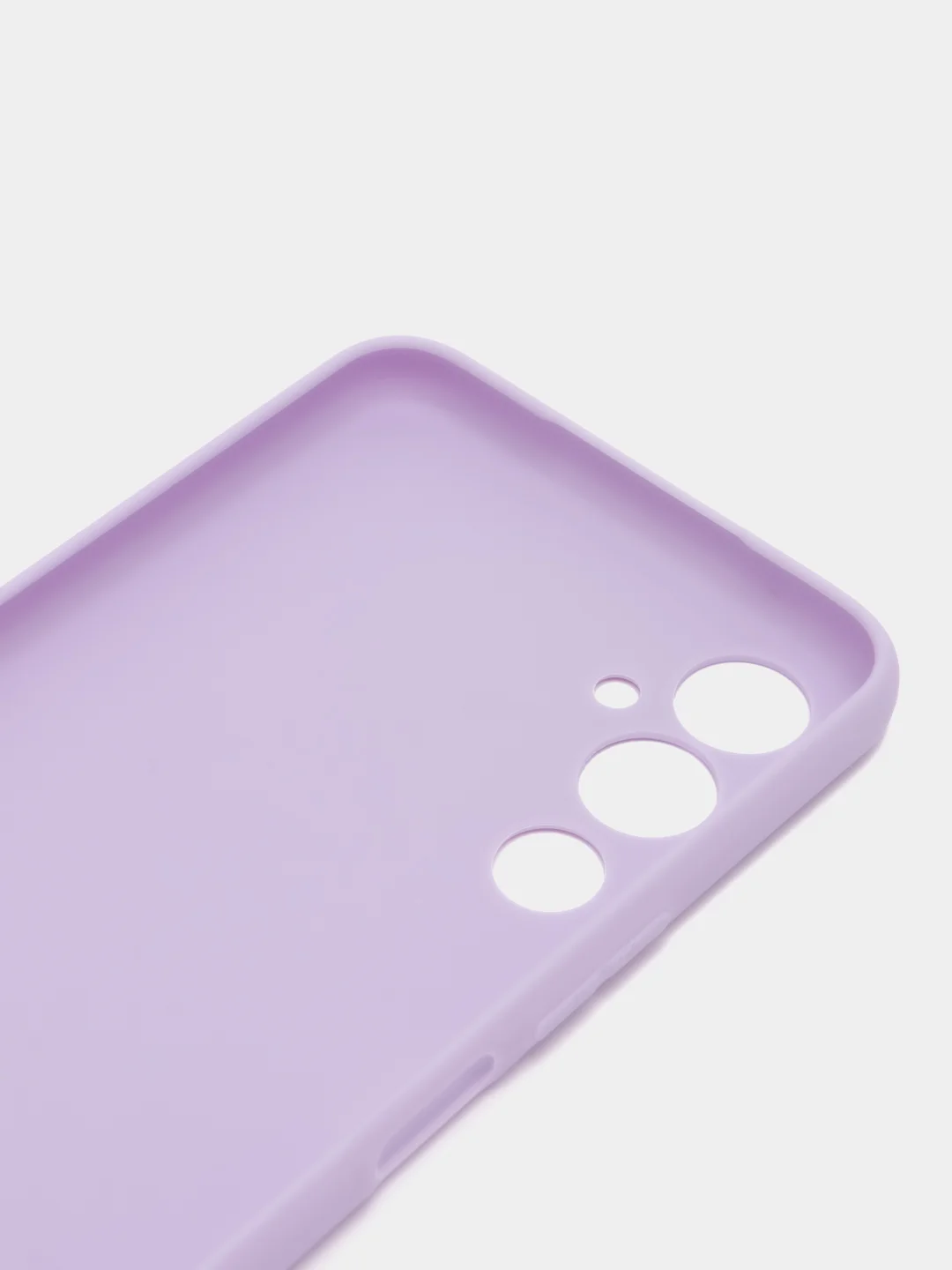 Сиреневый чехол для Tecno POVA 4 (Техно Пова 4), силиконовый прозрачный