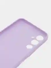 Сиреневый чехол для Tecno POVA 4 (Техно Пова 4), силиконовый прозрачный