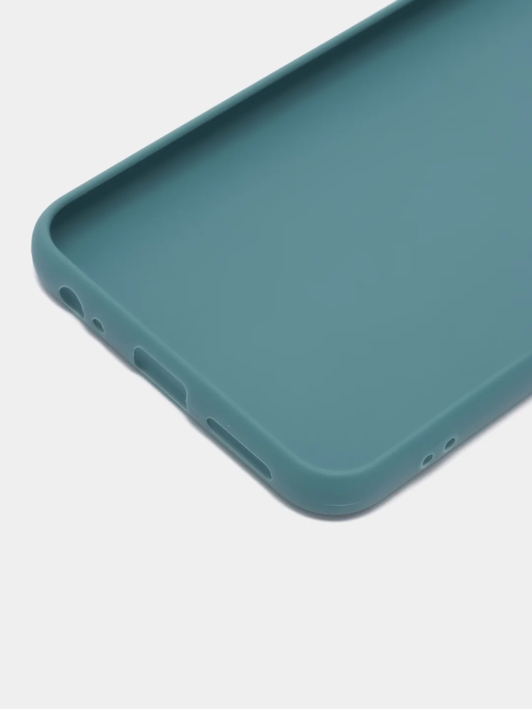Зеленый чехол для Tecno POVA 4 (Техно Пова 4), силиконовый прозрачный