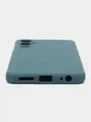 Зеленый чехол для Tecno POVA 4 (Техно Пова 4), силиконовый прозрачный