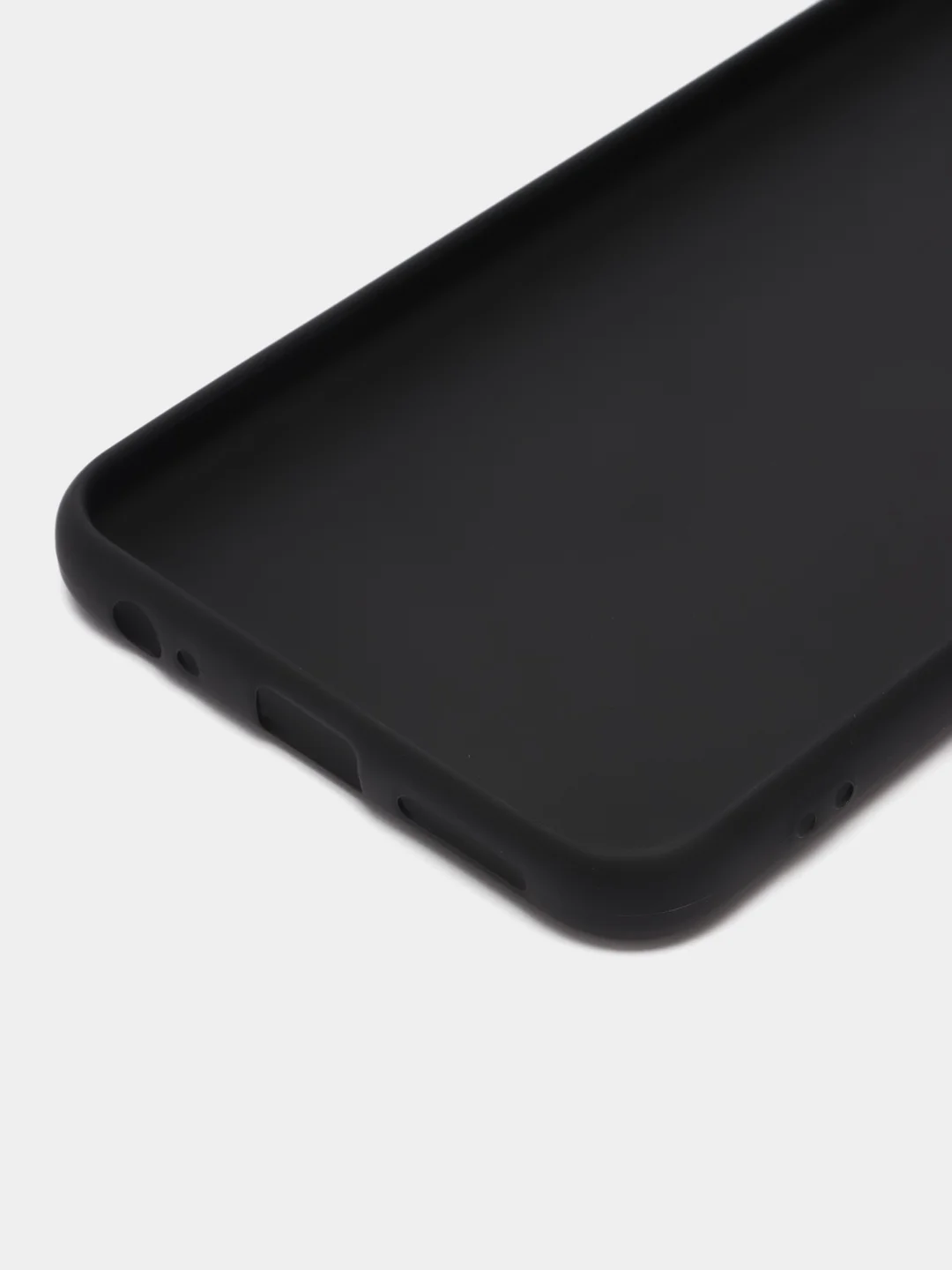 Черный чехол для Tecno POVA 4 (Техно Пова 4), силиконовый прозрачный