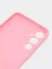 Розовый чехол для Tecno POVA 4 (Техно Пова 4), силиконовый прозрачный
