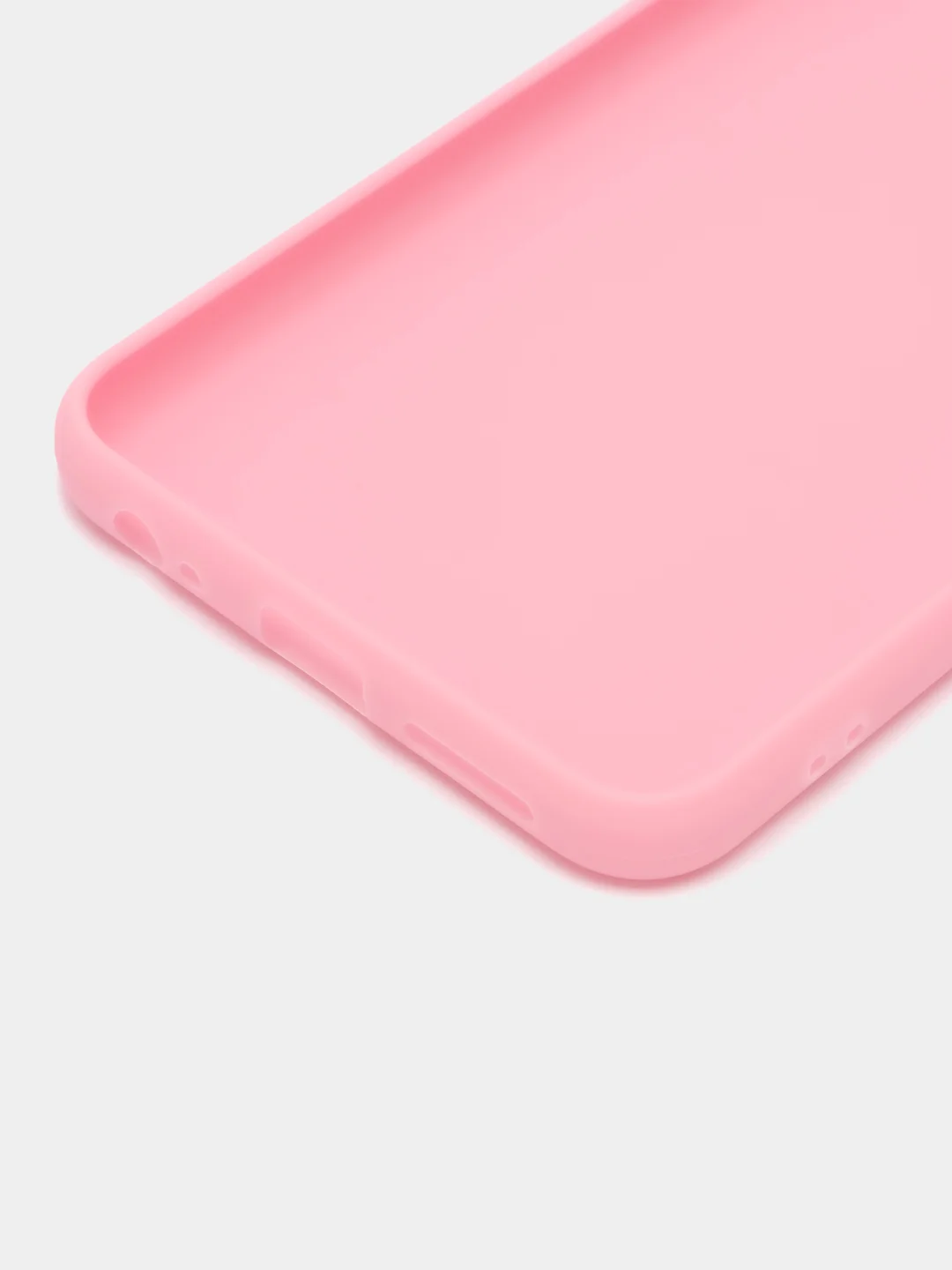 Розовый чехол для Tecno POVA 4 (Техно Пова 4), силиконовый прозрачный