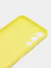 Желтый чехол для Tecno POVA 4 (Техно Пова 4), силиконовый прозрачный