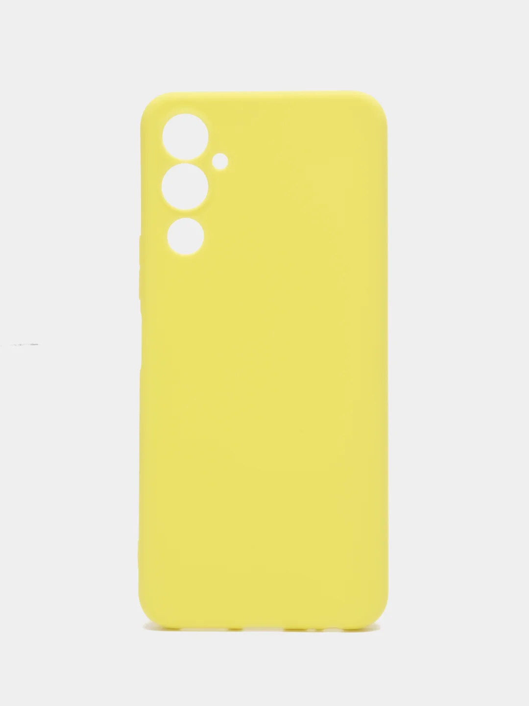 Желтый чехол для Tecno POVA 4 (Техно Пова 4), силиконовый прозрачный