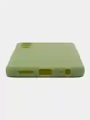 Лесной зеленый чехол для Tecno POVA 4 (Техно Пова 4), силиконовый прозрачный