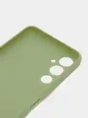 Лесной зеленый чехол для Tecno POVA 4 (Техно Пова 4), силиконовый прозрачный