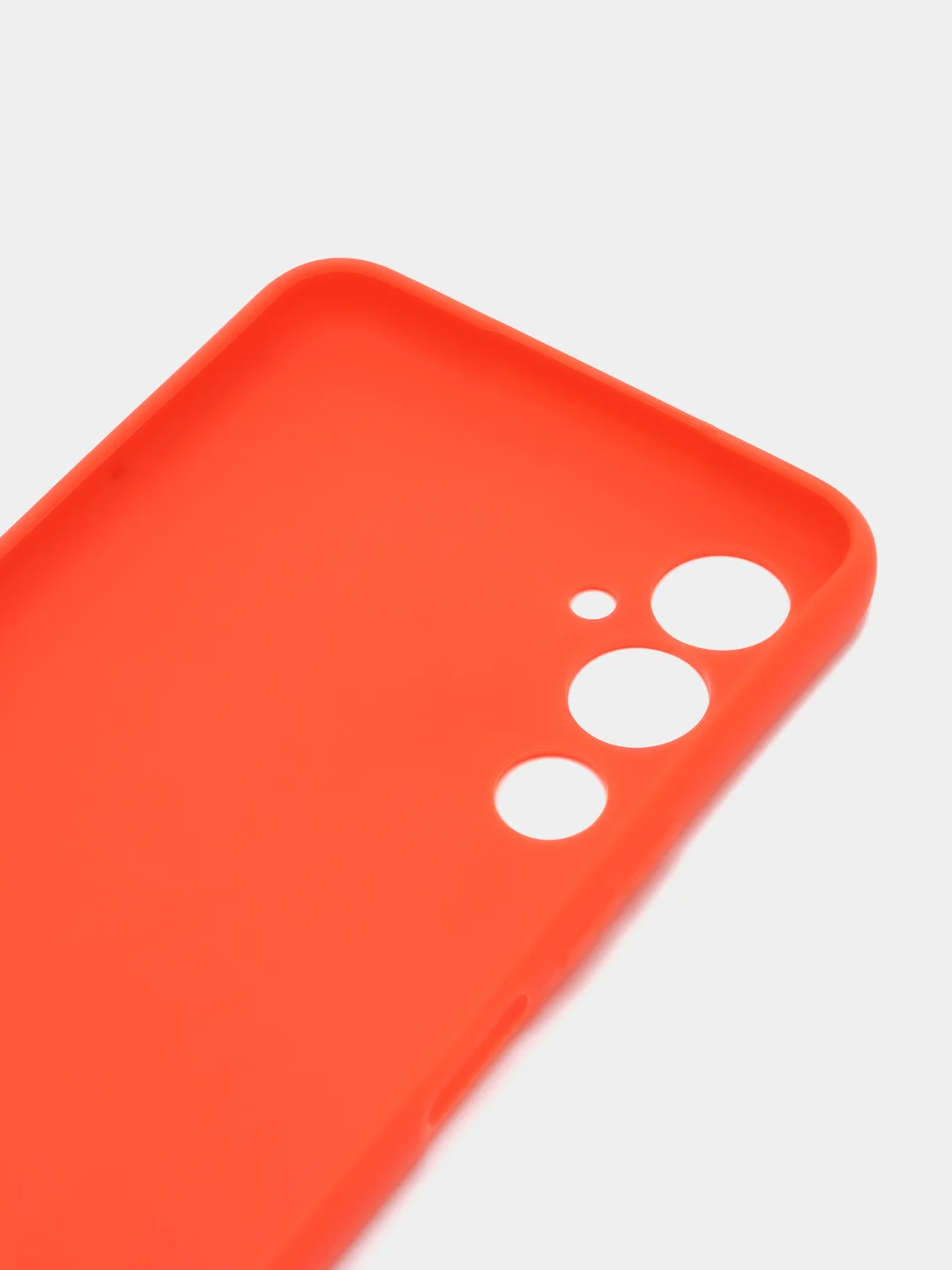 Оранжевый чехол для Tecno POVA 4 (Техно Пова 4), силиконовый прозрачный