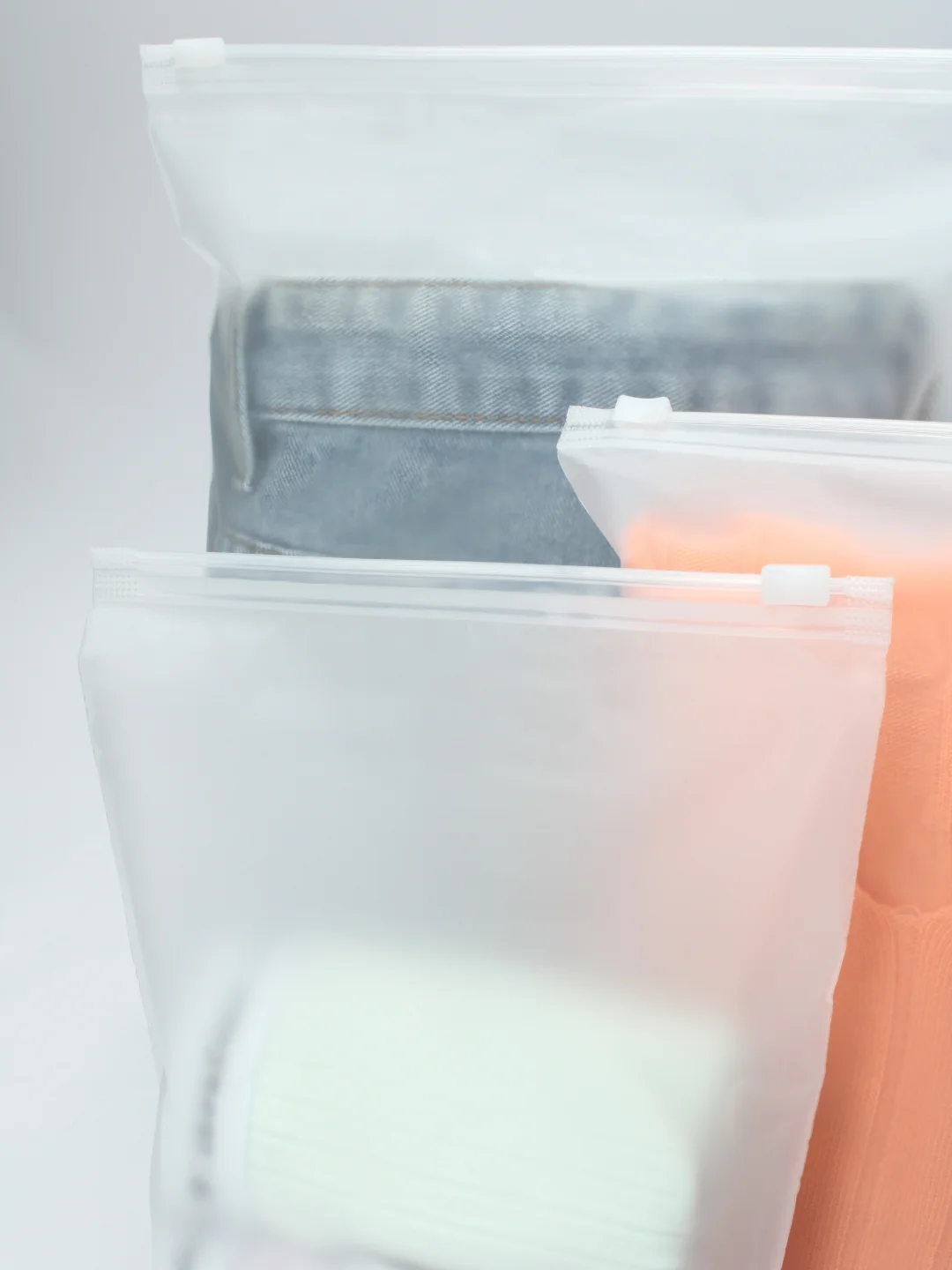 Zip-Lock пакеты упаковочные матовые 50 шт, зип-лок с замком собачкой зип лок для хранения