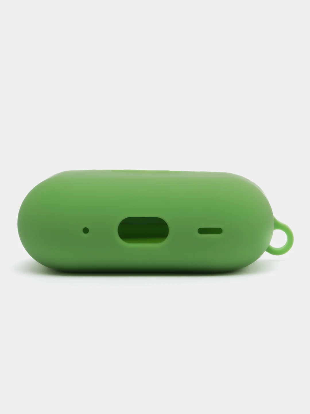 Лайм чехол для наушников AirPods Pro 2, силиконовый, с карабином