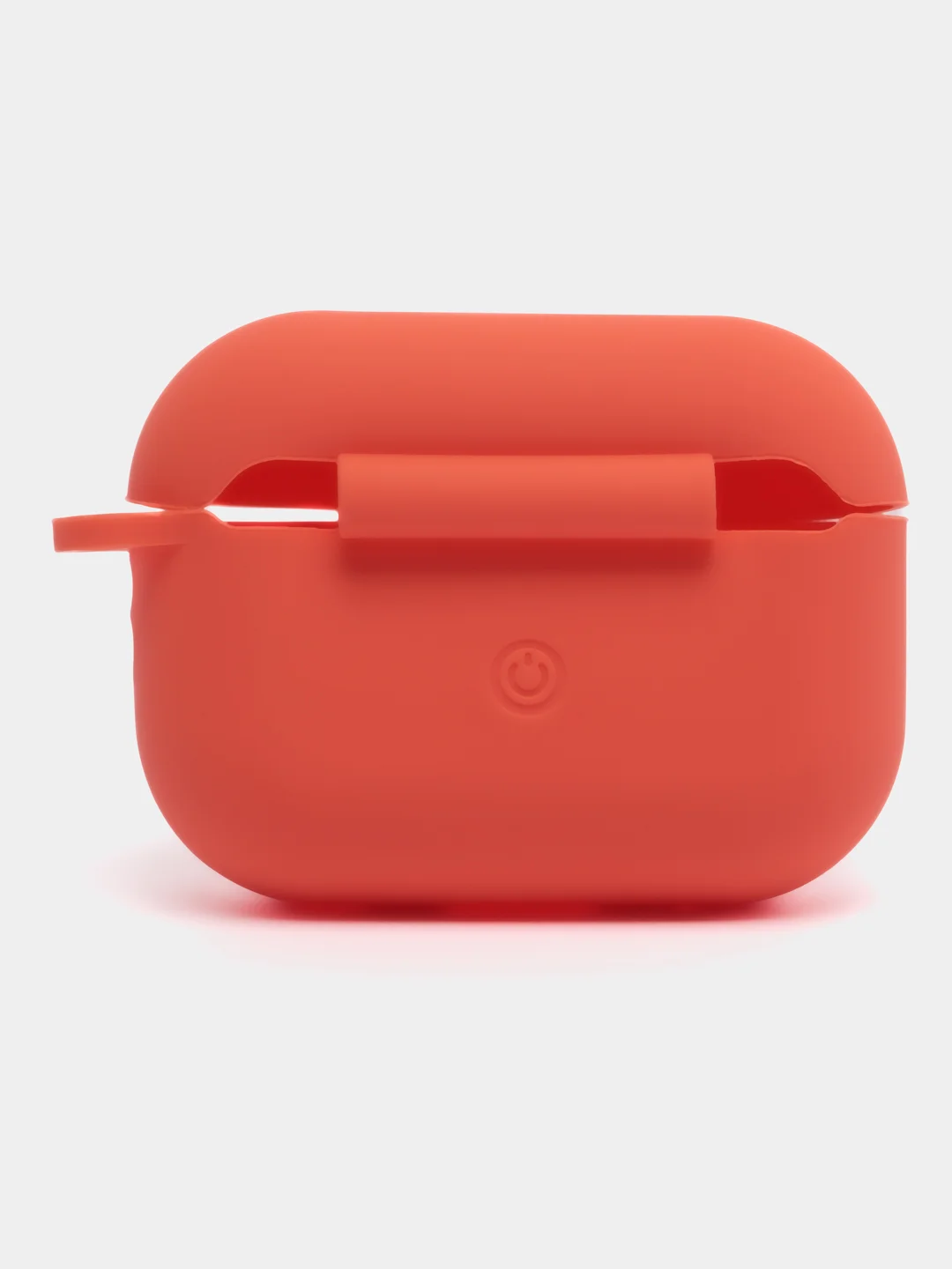 Рыжий чехол для наушников AirPods Pro 2, силиконовый, с карабином