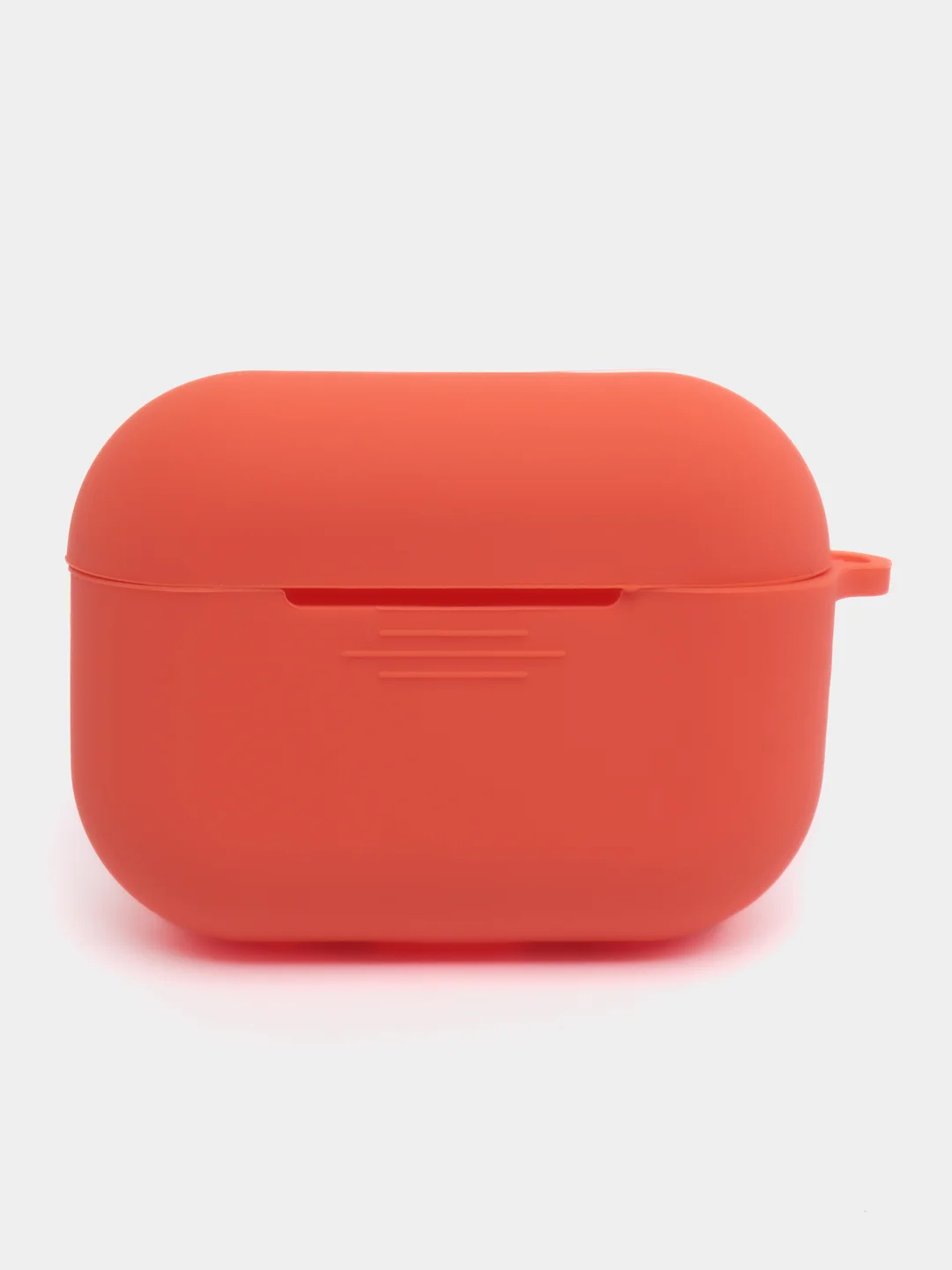 Рыжий чехол для наушников AirPods Pro 2, силиконовый, с карабином