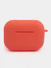 Рыжий чехол для наушников AirPods Pro 2, силиконовый, с карабином