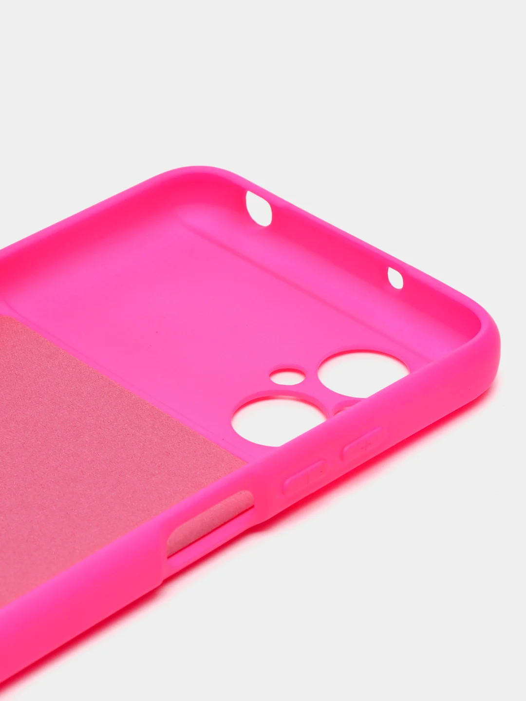 Тёмно-розовый чехол Silicone Cover для Xiaomi Poco M5, для Сяоми Поко М5 силиконовый