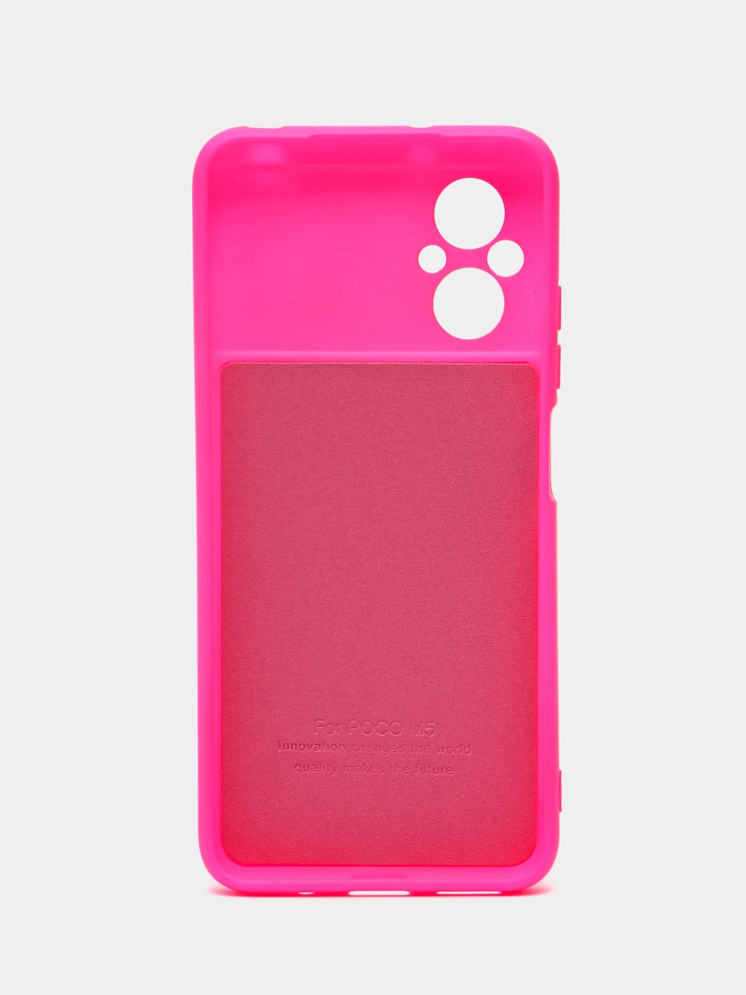 Тёмно-розовый чехол Silicone Cover для Xiaomi Poco M5, для Сяоми Поко М5 силиконовый