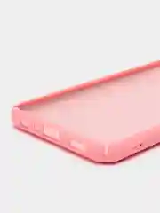 Кораллово-розовый чехол Silicone Cover для Samsung Galaxy A13, Самсунг Галакси А13 4G, силиконовый