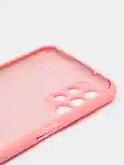 Кораллово-розовый чехол Silicone Cover для Samsung Galaxy A13, Самсунг Галакси А13 4G, силиконовый