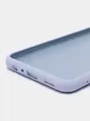 Сиреневый чехол Silicone Cover для Samsung Galaxy A13, Самсунг Галакси А13 4G, силиконовый