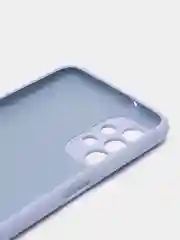 Сиреневый чехол Silicone Cover для Samsung Galaxy A13, Самсунг Галакси А13 4G, силиконовый