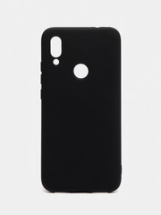 Чехол для Xiaomi Redmi 7, Сяоми Редми 7, черный силиконовый