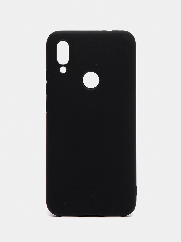 Чехол для Xiaomi Redmi 7, Сяоми Редми 7, черный силиконовый