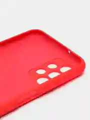 Алый чехол Silicone Cover для Samsung Galaxy A13, Самсунг Галакси А13 4G, силиконовый