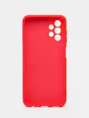 Алый чехол Silicone Cover для Samsung Galaxy A13, Самсунг Галакси А13 4G, силиконовый