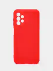 Алый чехол Silicone Cover для Samsung Galaxy A13, Самсунг Галакси А13 4G, силиконовый