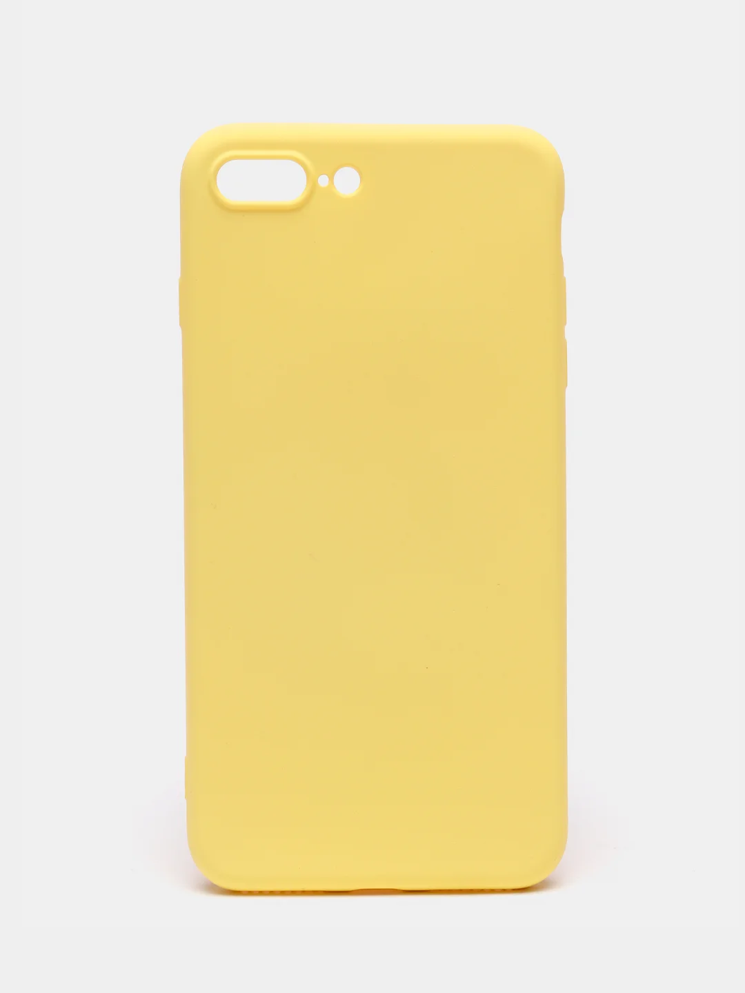 Желтый силиконовый чехол на IPhone 6/6s, 7/8,7+/8+