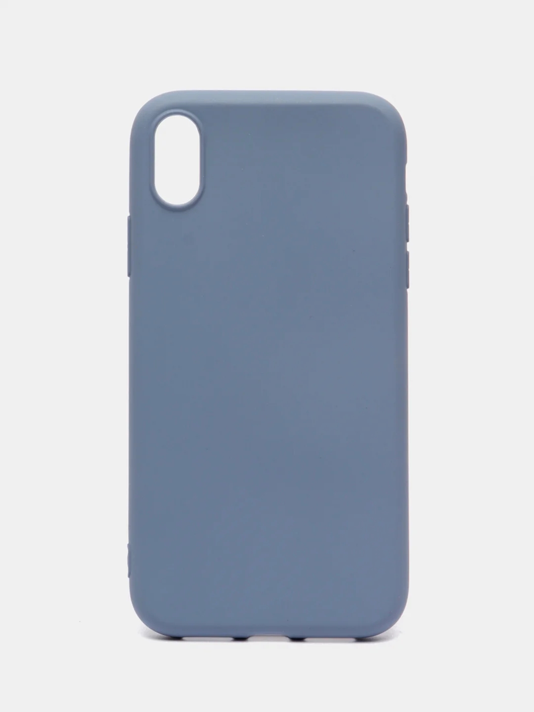 Синий меланж силиконовый чехол на IPhone 6/6s, 7/8,7+/8+