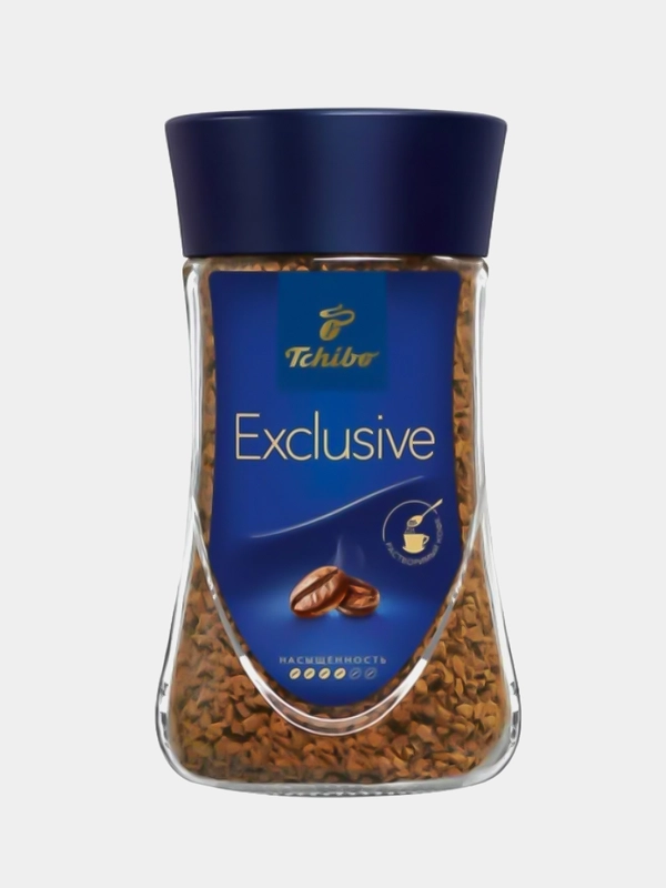 Кофе растворимый Tchibo Exclusive, сублимированный, 190 г