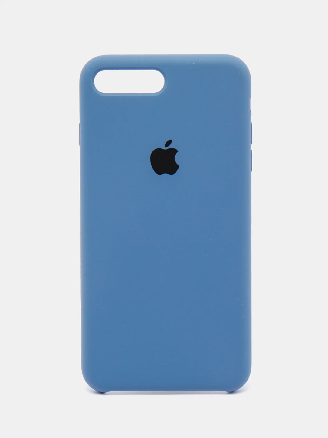 Синий меланж чехол Silicone Case для iPhone 7 Plus / iPhone 8 Plus