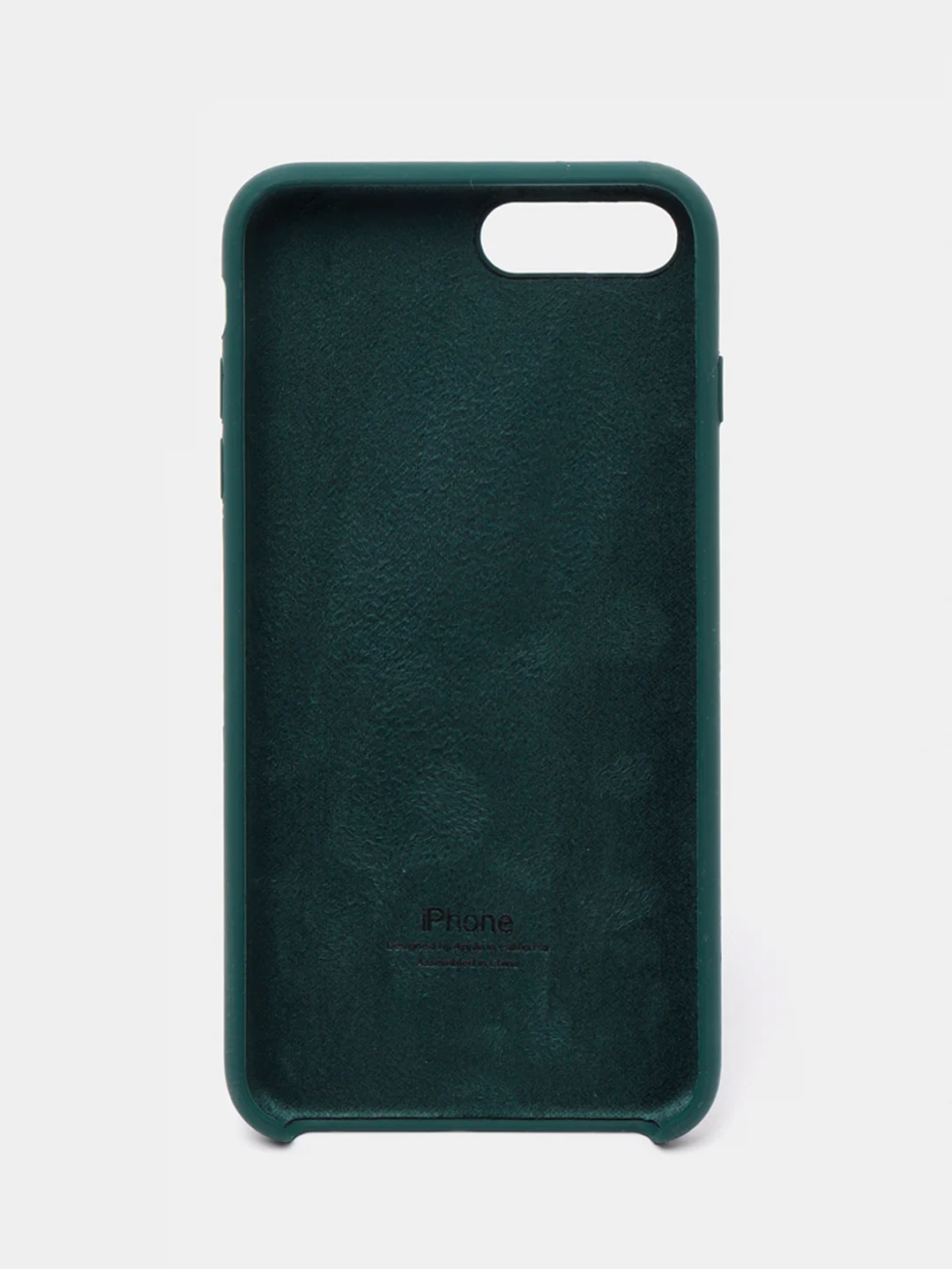 Тёмно-зелёный чехол Silicone Case для iPhone 7 Plus / iPhone 8 Plus