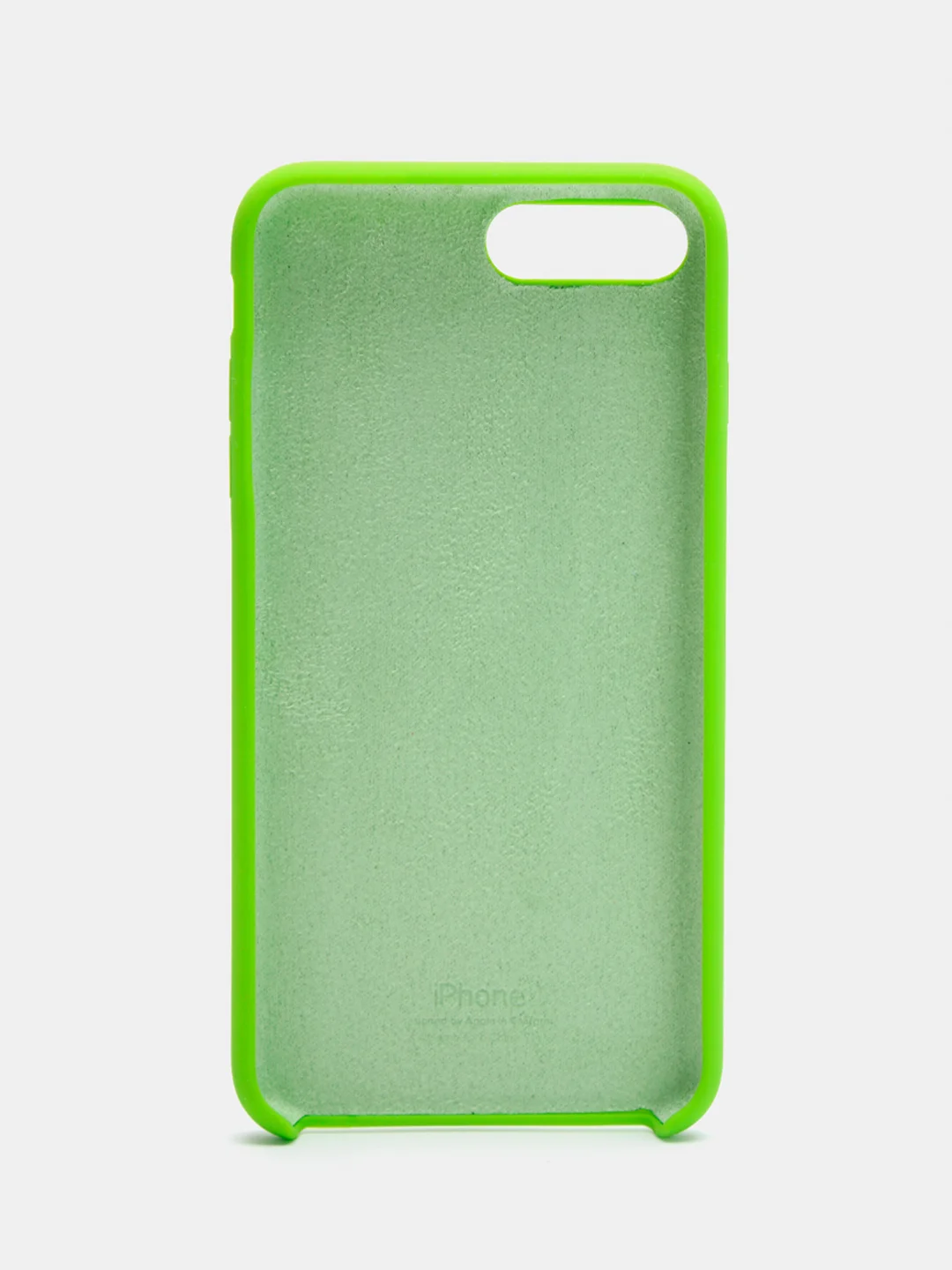 Салатовый чехол Silicone Case для iPhone 7 Plus / iPhone 8 Plus