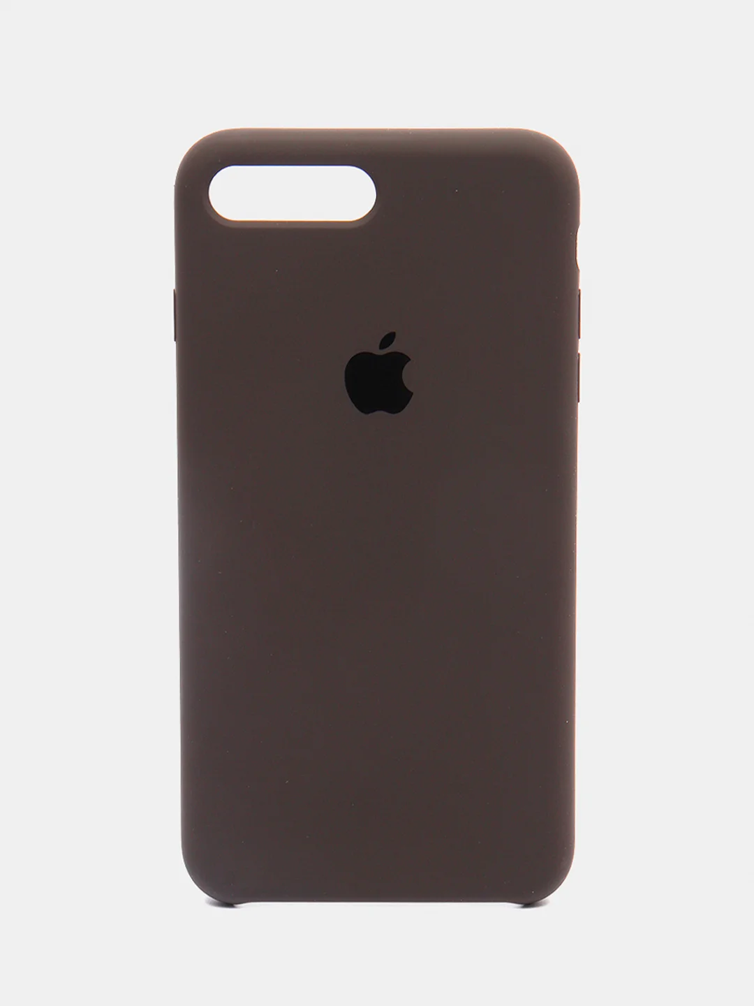 Угольный чехол Silicone Case для iPhone 7 Plus / iPhone 8 Plus