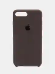 Угольный чехол Silicone Case для iPhone 7 Plus / iPhone 8 Plus