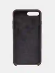 Угольный чехол Silicone Case для iPhone 7 Plus / iPhone 8 Plus